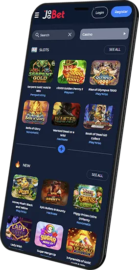 Functies en gokkasten in de JugaBet Casino-app